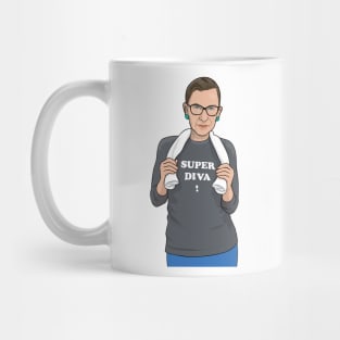 Ruth Bader Ginsburg - Super Diva Mug